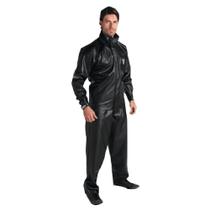 Capa de Chuva Motoqueiro Alba Europa Masculino TAM P Preto Capa de Chuva Motoqueiro Alba Europa Masculino TAM P Preto