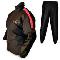 Capa de Chuva Motoqueiro Feminina Conjunto em Nylon emborrachado Nave