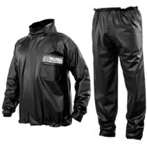 Capa De Chuva Motoqueiro Impermeável Preto GG Brascamp 1234 Capa De Chuva Motoqueiro Impermeável Preto GG Brascamp 1234