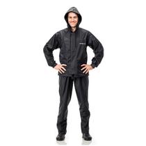 Capa De Chuva Motoqueiro Motoboy Nylon Pantaneiro Com Capuz