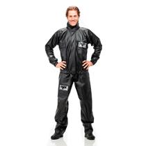 Capa De Chuva Motoqueiro Pantaneiro - PVC Com Gola Capa De Chuva Motoqueiro Pantaneiro - PVC Com Gola