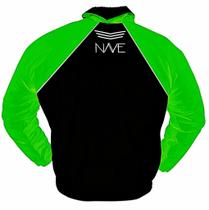 Capa de Chuva Nave Verde Motoqueiro Nylon Moto Conjunto