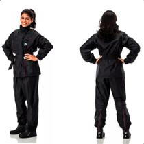 Capa de Chuva Pantaneiro Nylon com Gola Feminina Tamanho P - 1500P