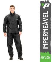 Capa De Chuva Pantaneiro Nylon Luxo Forro Gola EXG 2G 3G