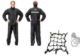 Capa De Chuva Pantaneiro Nylon P + Elastico Aranha