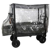 Capa de chuva para carrinho de mão com teto WUXLJ PVC transparente Capa de chuva para carrinho de mão com teto WUXLJ PVC transparente
