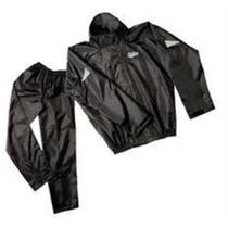 Capa de chuva para motoqueiro com capuz e calça tamanho m - Represent