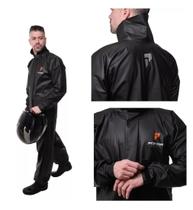 Capa De Chuva Pioneira Pvc Combate Gola Moto Chuva Tamanho G
