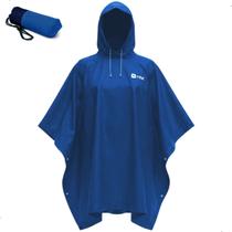 Capa de Chuva Poncho Compacto Ntk Resistente Impermeável com Capuz Capa de Chuva Poncho Compacto Ntk Resistente Impermeável com Capuz