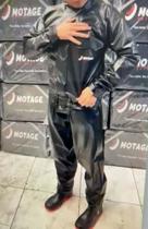 Capa de chuva pvc - conjunto (motage racing) Capa de chuva pvc - conjunto (motage racing)