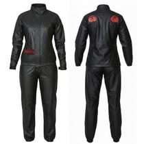 Capa De Chuva PVC Feminino Conjunto Moto Race Motociclista Brascamp