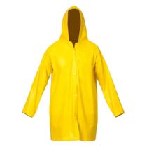 Capa De Chuva Pvc Forrada Amarela GG Brascamp
