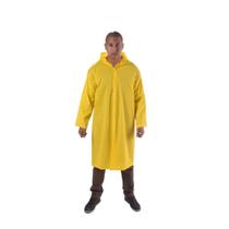Capa de chuva pvc laminada g amarela ecopoli vinilseg