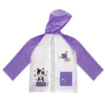 Capa De Chuva Rebecca Bonbon Reforçado Botão De Pressão,C/ Capuz Estampa Fofa Infantil Para Crianças -Semax Capa De Chuva Rebecca Bonbon Reforçado Botão De Pressão,C/ Capuz Estampa Fofa Infantil Para Crianças -Semax