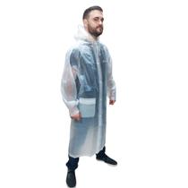 Capa de Chuva Tamanho G Transparente ISO9001 Capa de Chuva Tamanho G Transparente ISO9001