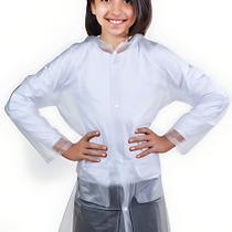 Capa de Chuva Transparente Infantil Com Bolso - Yamacapas Capa de Chuva Transparente Infantil Com Bolso - Yamacapas