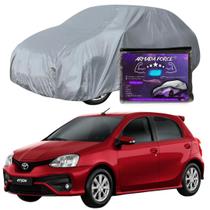 Capa De Cobrir Carro Etios Hatch Sem Forro Impermeável Armada Force