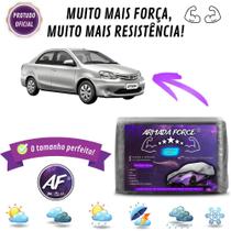 Capa De Cobrir Carro Etios Sedan Forrada Impermeável Armada Force