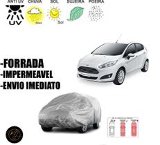 Capa de Cobrir Carro FIESTA FORRADA M- Impermeável e Total Proteção Capa de Cobrir Carro FIESTA FORRADA M- Impermeável e Total Proteção