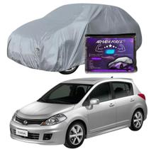 Capa De Cobrir Carro Tiida Hatch Forrada Impermeável Armada Force