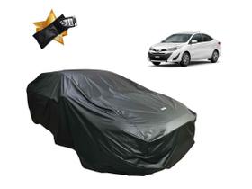 Capa de Cobrir Carro Toyota Yaris Sedan Impermeável Forrada Capa de Cobrir Carro Toyota Yaris Sedan Impermeável Forrada