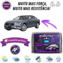 Capa De Cobrir Carro Volvo Sedan Forrada Impermeável Armada Force