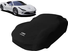Capa De Cobrir Carros Proteção Ferrari F8 Tributo Capa De Cobrir Carros Proteção Ferrari F8 Tributo