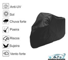 capa de cobrir moto couro preto 100% impermeável sol chuva impermeável KATANA 125