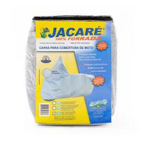 Capa de Cobrir Moto Jacaré 100% Forrada