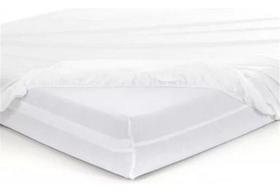 Capa de Colchão Antiácaro Solteiro Plast Leo Branco Cama Com Elástico Liso Capa de Colchão Antiácaro Solteiro Plast Leo Branco Cama Com Elástico Liso