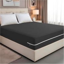 Capa de Colchão Casal em Malha com Ziper Arte Cazza