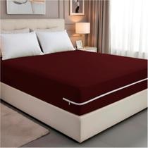 Capa de Colchão Casal em Malha com Ziper Arte Cazza