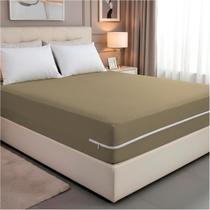 Capa de Colchão Casal em Malha com Ziper Arte Cazza