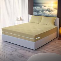 Capa de Colchão Casal Padrão + Par de Capa de Travesseiro Capa de Colchão Casal Padrão + Par de Capa de Travesseiro