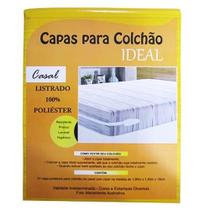 Capa De Colchão Casal Poliéster 190X140X18CM - Camp