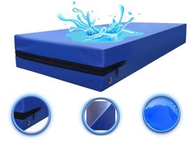 Capa De Colchão Com Ziper Impermeável Solteiro 188x88x20