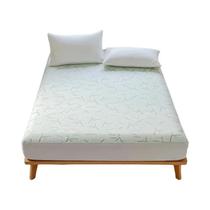 Capa de Colchão de Bambu Impermeável e Respirável - 6 a 14 Polegadas com Bolso