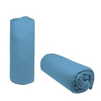 Capa De Colchão Doce Vida Azul Plácido Casal