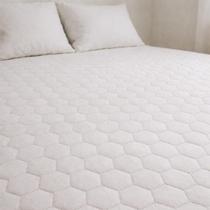 Capa de Colchão Impermeável Casal Matelado Antialérgico - Branco