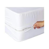 Capa de Colchão Impermeável com Zíper - Para Solteiro, Casal, Queen e King (6 Lados)