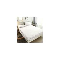 Capa de colchão impermeável de 2 lugares - branca