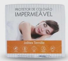 Capa De Colchão Impermeável Matelado Box Casal Queen Size - Jolitex Ternille