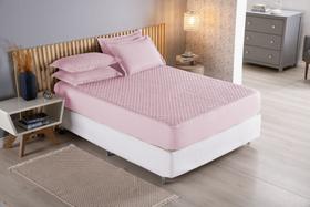 Capa De Colchão Junior Kit Cama Queen 3 Peças Matelado Com Elástico