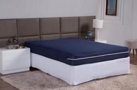 Capa de Colchão para Cama King Tamanho Grande Com Zíper Resistente em Malha Gel Spandex