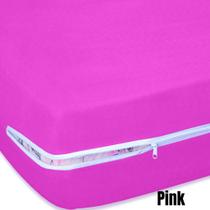 Capa de Colchão Protetor Queen Size Malha Gel Helanca com Zíper Cama Box