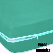 Capa de Colchão Protetor Queen Size Malha Gel Helanca com Zíper Cama Box
