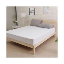 Capa de colchão protetora impermeável de 2 lugares (Queen) branca Capa de colchão protetora impermeável de 2 lugares (Queen) branca