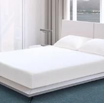 Capa De Colchão Queen Impermeável Elástico Anti Ácaro Branca Capa De Colchão Queen Impermeável Elástico Anti Ácaro Branca