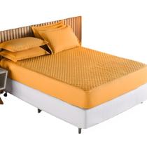 Capa De Colchão Queen Kit Cama 3 Peças Matelado Elástico