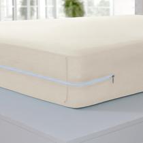 Capa de Colchão Serena Queen Com Ziper PEROLA - Panosul